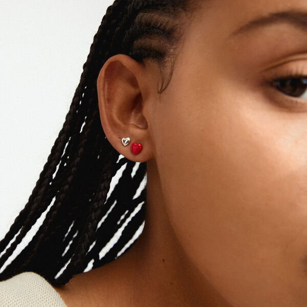 MAEVE Studs 2 set, s&oslash;lvbelagt, Pilgrim