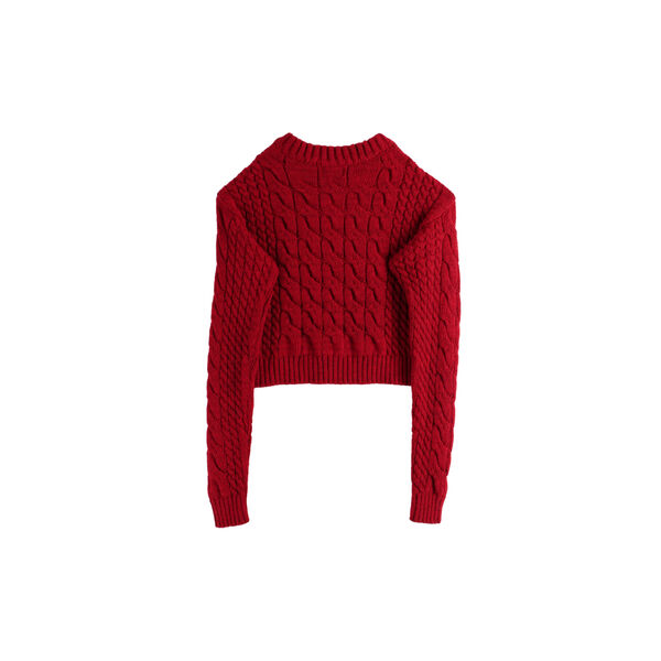 Blossom Tricot sweater, rød, ALOHAS