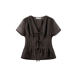 Ceniasw Shirt, dark brown, Sofie Schnoor