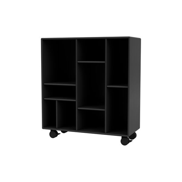 Display 1613 reol, 05 black/black, Montana Furniture