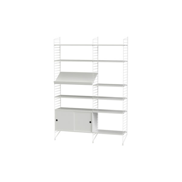 Living Bundle H, white/white, String Furniture