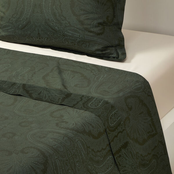 Doncaster flatt laken, dark green, Ralph Lauren Home