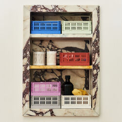 Colour Crate Mini sett med 2 stk., red, HAY