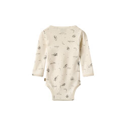 Body Wrap L/S Pil, 9770 dreaming mouse, Wheat
