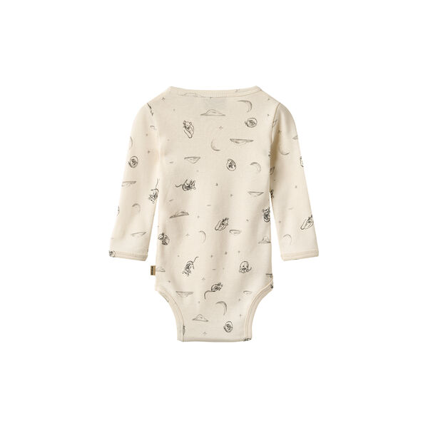 Body Wrap L/S Pil, 9770 dreaming mouse, Wheat