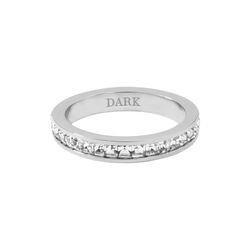 Crystal Ring Broad, silver, DARK department
