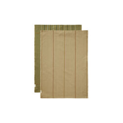 Ito Kjøkkenhåndkle sett, seaweed/flax, Ferm Living