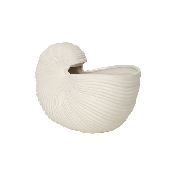 Skjell vase, off-white, Ferm Living
