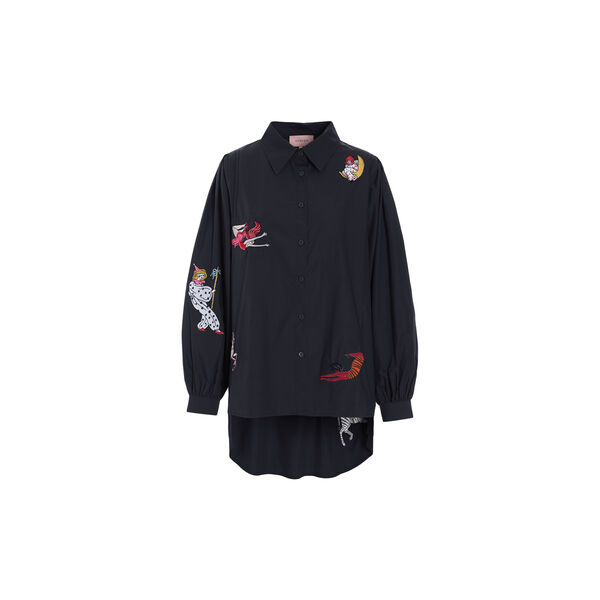 Sasha Shirt, black, HUNK&Oslash;N