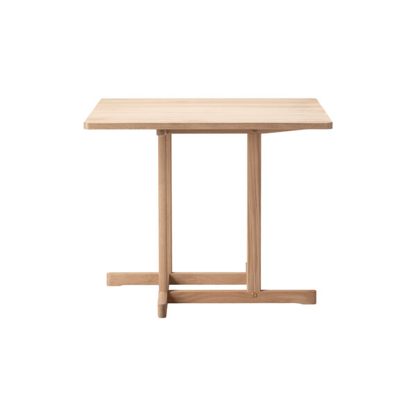 BM80 Mogensen Shaker Table 90x90 cm, s&aring;pebehandlet eik, Fredericia Furniture