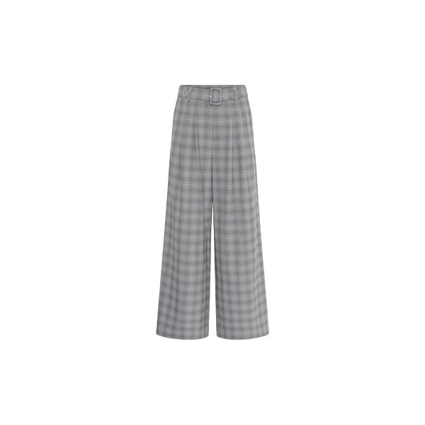 MWAda Vitta High Wide Pant, light grey check, My Essential Wardrobe