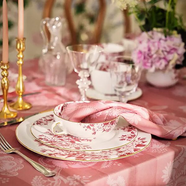 Bordduk lin stripe, vintage wallpaper, byTiMo