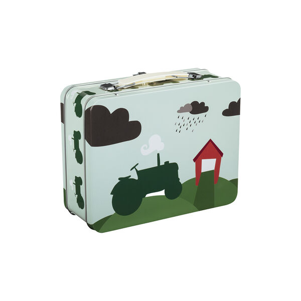 Koffertboks - Traktor og låve, Blafre