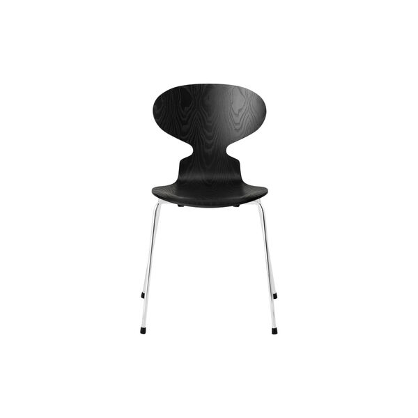 Myren&trade; 3101 farget stol, black/chrome, Fritz Hansen