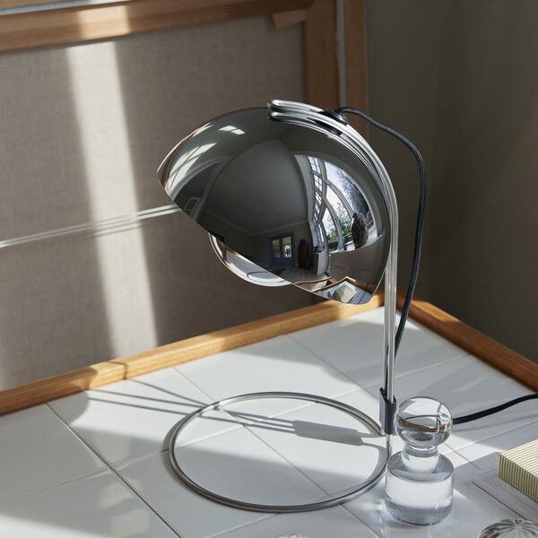 Flowerpot VP4 bordlampe, krom, &Tradition