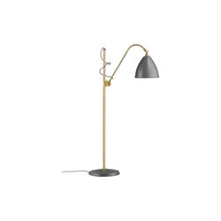 Bestlite BL3 M gulvlampe, grå/messing, GUBI