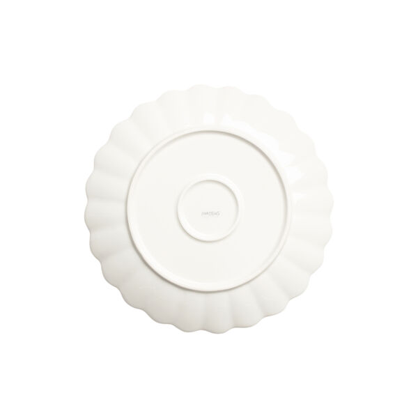 Oyster tallerken 28 cm, white, Mateus