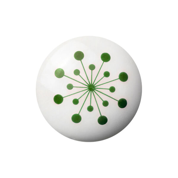 Flower knott, dark green, Anne Black