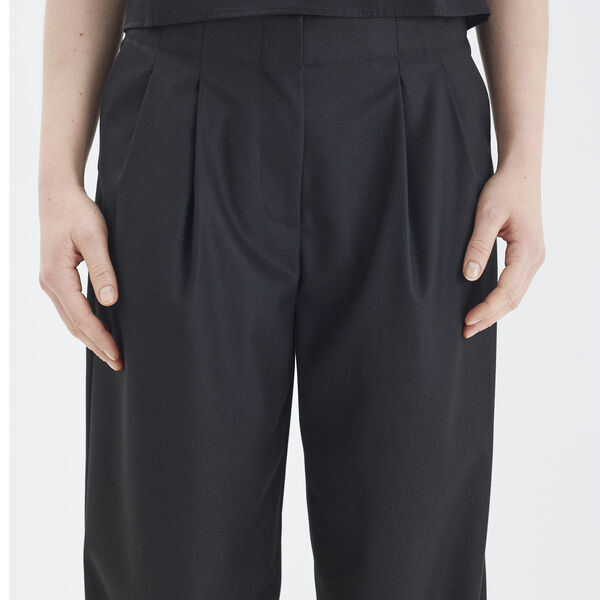 2ND Carter - Tailoring bukser, svart, 2NDDAY