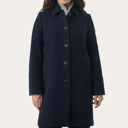 LilahPW jakke, m&oslash;rk marinebl&aring;, Part Two