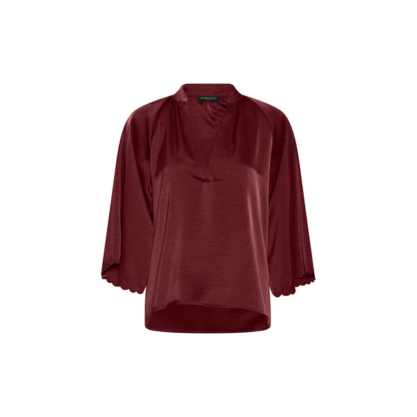 BeckiaBBWinny blouse, burgundy, Bruuns Bazaar
