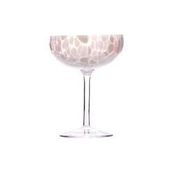 Swirl - champagneglass, hvit, Magnor