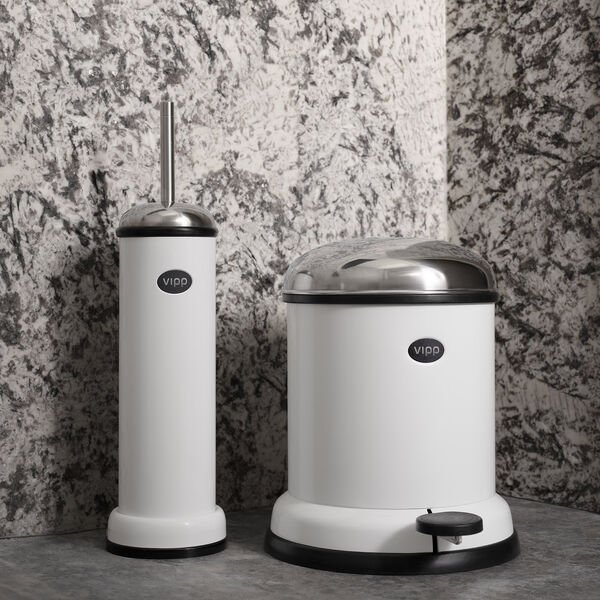 VIPP13 pedalbøtte, hvit, Vipp