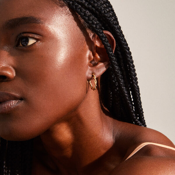 Naja &oslash;reringer, gold, Pilgrim