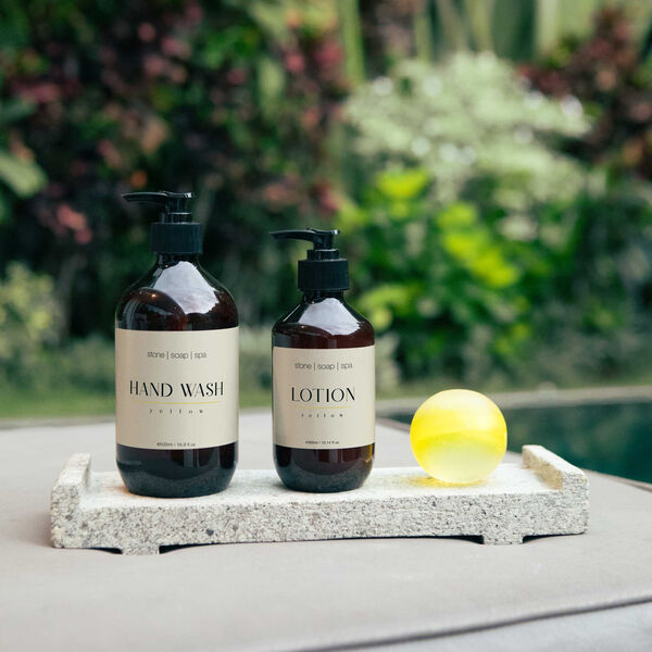 Håndsåpe, yellow Håndsåpe, yellow, Stone Soap Spa