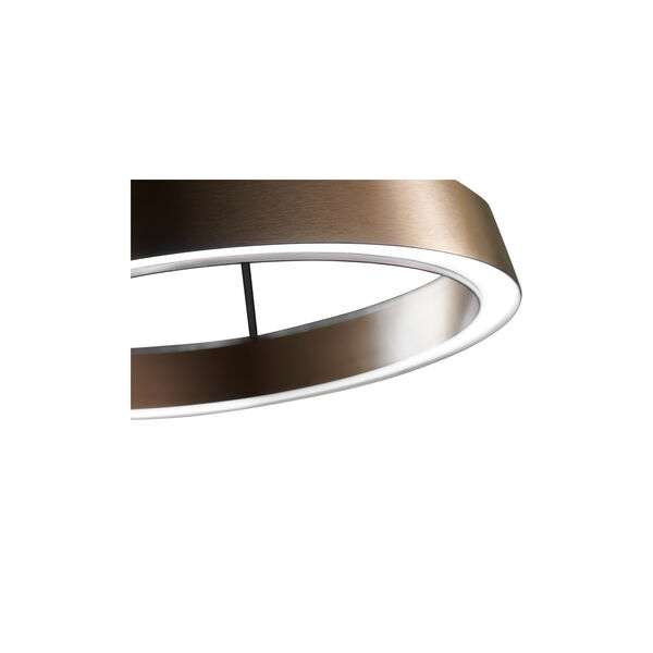 EDGE ROUND pendel, Rose Gold, LIGHT-POINT
