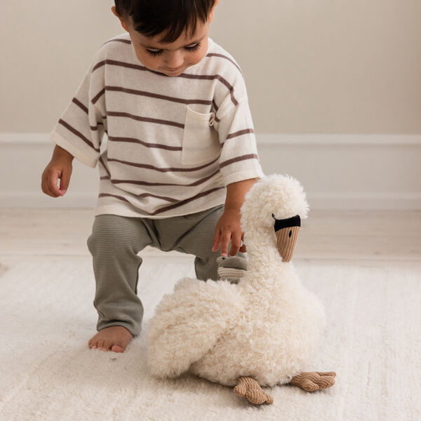 Swan activity toy, Sebra