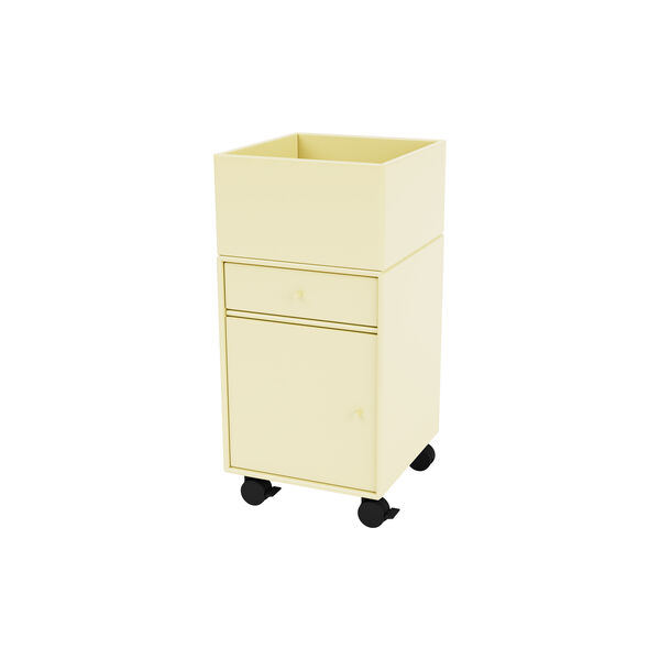 RUNNER Office oppbevaring p&aring; hjul, 159 camomile, Montana Furniture