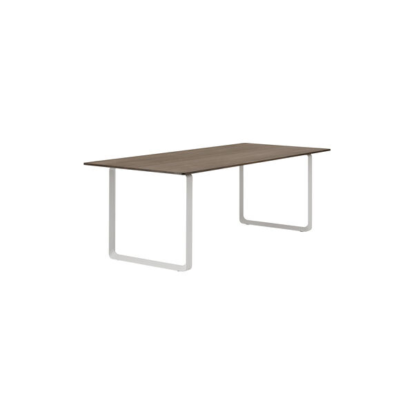 70/70 Table, solid smoked oak/grey, Muuto
