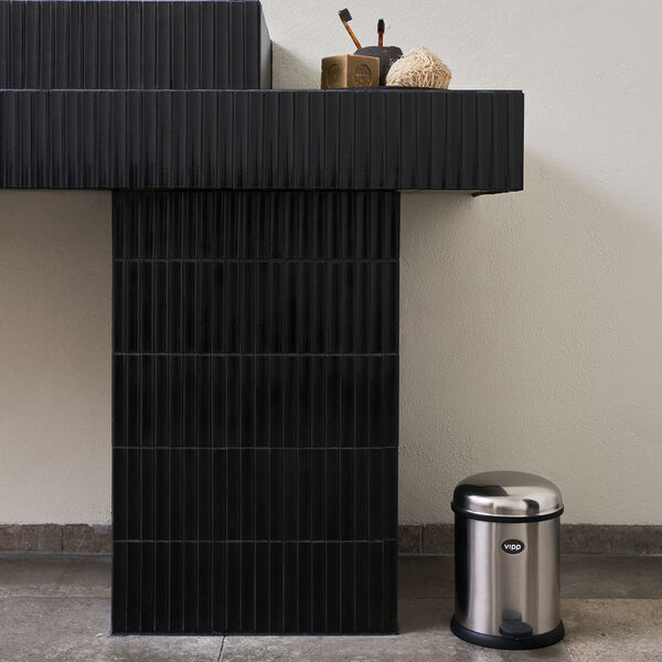 VIPP12 pedalb&oslash;tte, rustfritt st&aring;l, Vipp