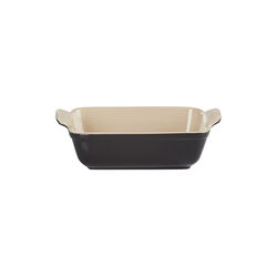 Heritage rektangulært fat 19 cm, black, Le Creuset