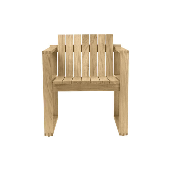 BK10 spisebordstol, ubehandlet teak BK10 spisebordstol, ubehandlet teak, Carl Hansen & Søn