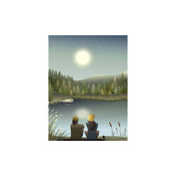 MOONLIGHT WITH YOU Plakat, ViSSEVASSE