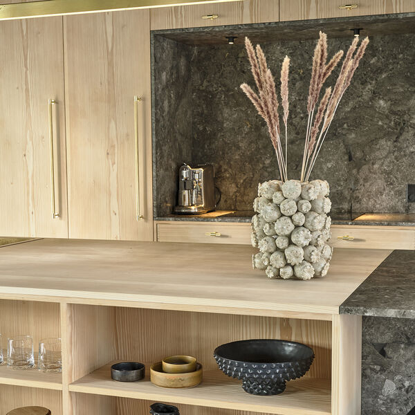 Elha vase/blomsterpotte, creme, Villa Collection