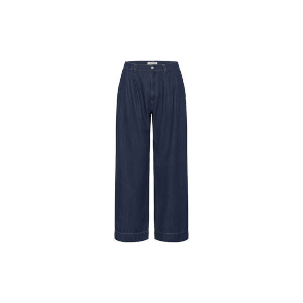 AmajaPW Trousers, dark blue denim, Part Two