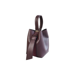 B&oslash;tteveske glattskinn, bordeaux, 7 DAYS