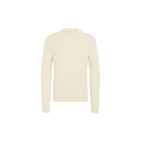 CFVINBORG Cable Knit, turtledove, Casual Friday