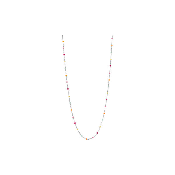 Lola halskjede, s&oslash;lv/rainbow, ENAMEL Copenhagen