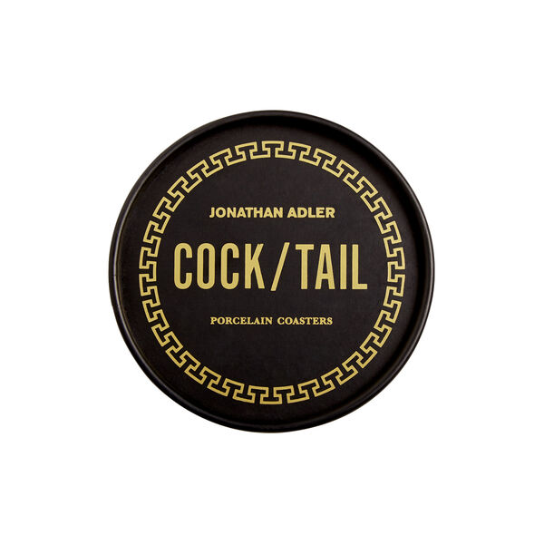 Cock/Tail Coasters, Jonathan Adler
