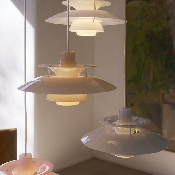 PH 5 320 Opal pendel, opal beige, Louis Poulsen