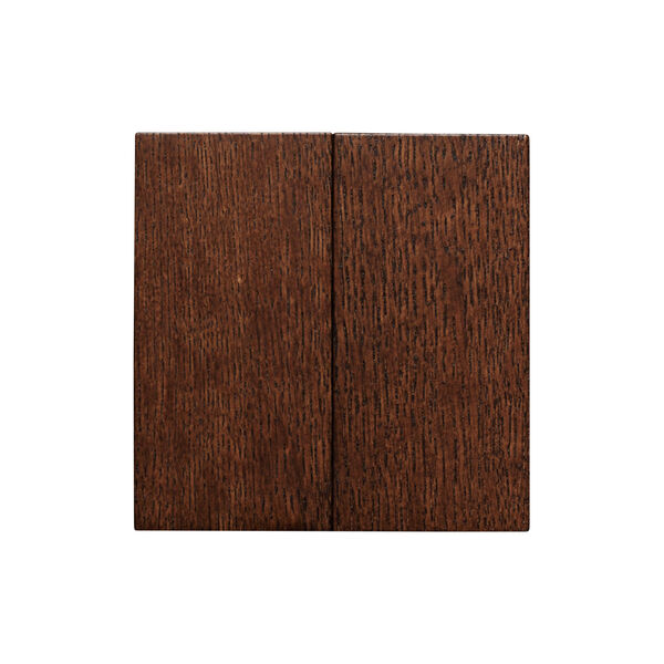 KLOSS Dobbel Impulsbryter, varm eik, Kjaer + Loege