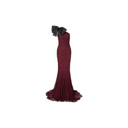 LIVIA | Deep Red/Black | kjole, Ida Sj&ouml;stedt