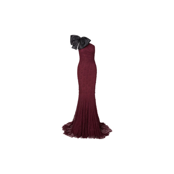 LIVIA | Deep Red/Black | kjole, Ida Sj&ouml;stedt