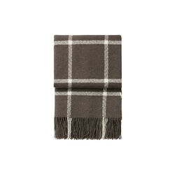 Tartan pledd, brown, ELVANG
