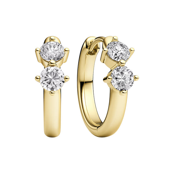 Princess Creolo &Oslash;reringer | Piccolo | Forgylt, Sif Jakobs Jewellery