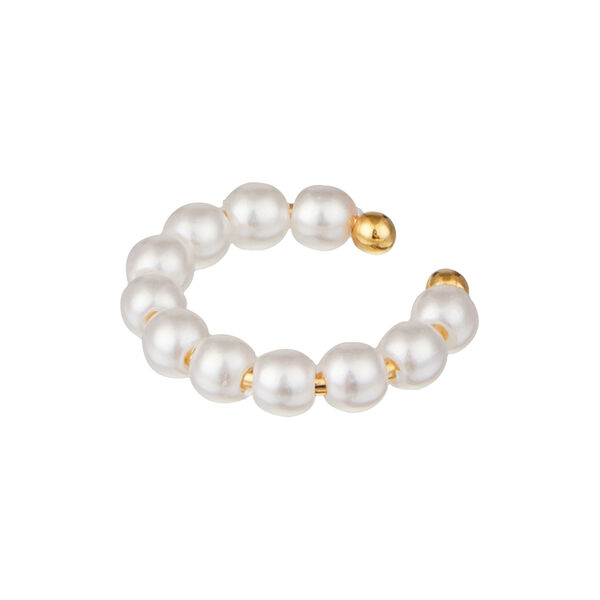 Pearl Threaded Ear Cuff, Orelia